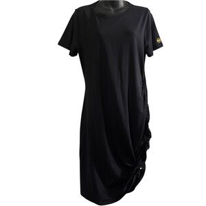 Michael by Michael Kors tshirt dress with adjustable rouching size L